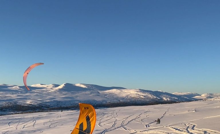 Snowkite Grövelsjön 2021