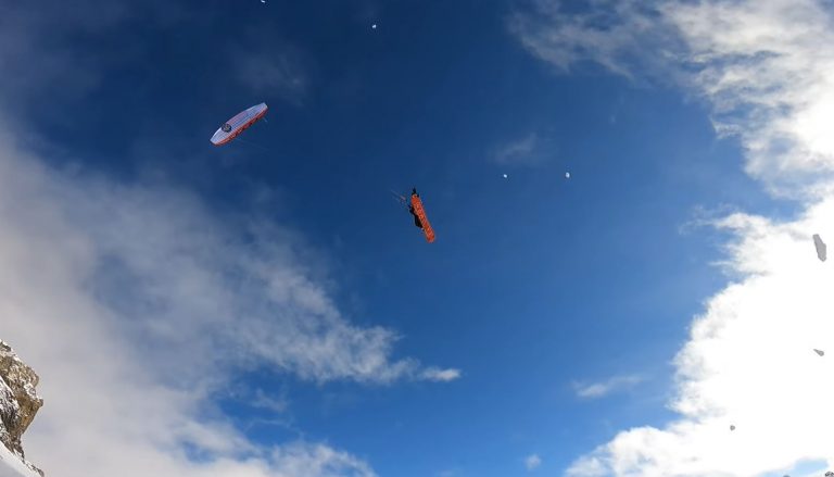 I LOVE THIS GAME! | SNOWKITE | SWISS MOUNTAINS | GLACIER 3000