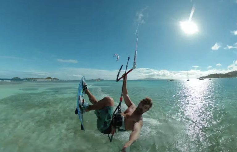 One of the best places for kitesurf in the World! UNION ISLAND - #1