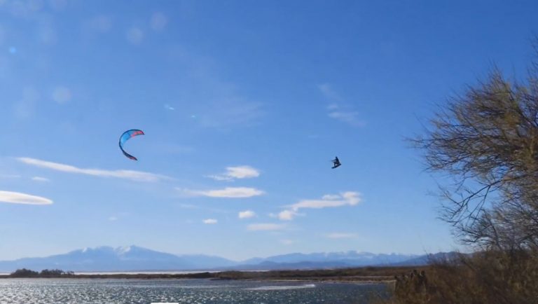 Break the boundaries of big air / Leucate 50+ knots