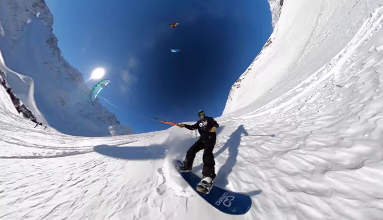 Februarius MMXXI - A snowkite video