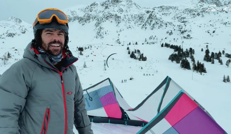 Snowkite in Austria