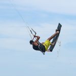 Kitesurfing Technique - Beach Start Back Roll Grab