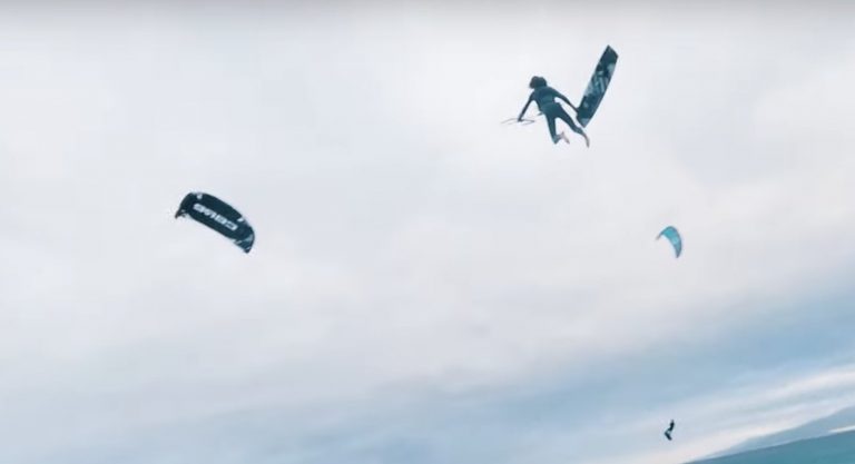 Big Air Kitesurfing With FVP Racing Drone | Tarifa Balneario | Janek Grzegorzewski