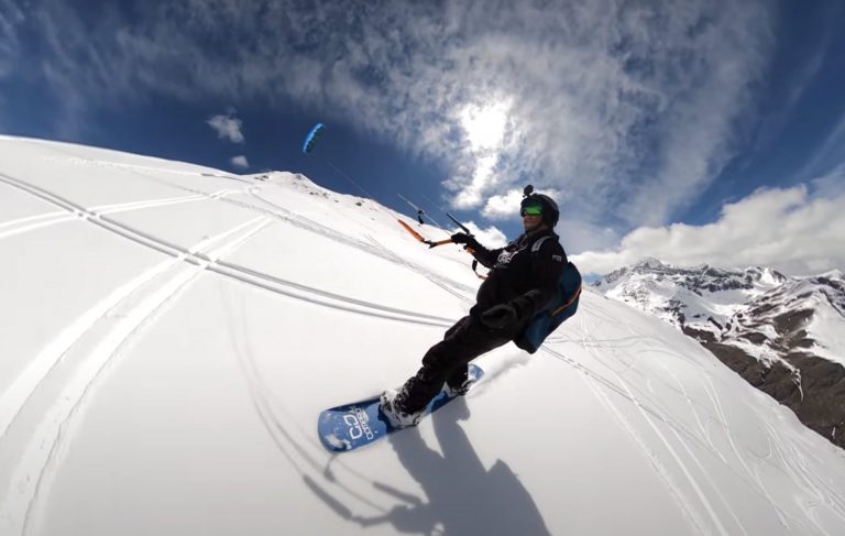 SNOWKITE GOPRO MAX - Pic Lombard 2 & 7 May 2021