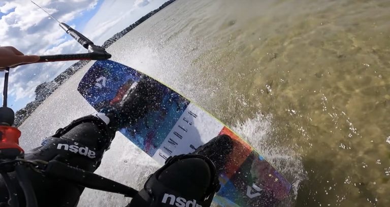 KITEBOARDING in POOLE, UK - Court In The Act #VLOG 172