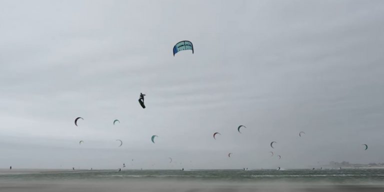 WOEI - A classic Dutch Big Air Kiteboarding Session