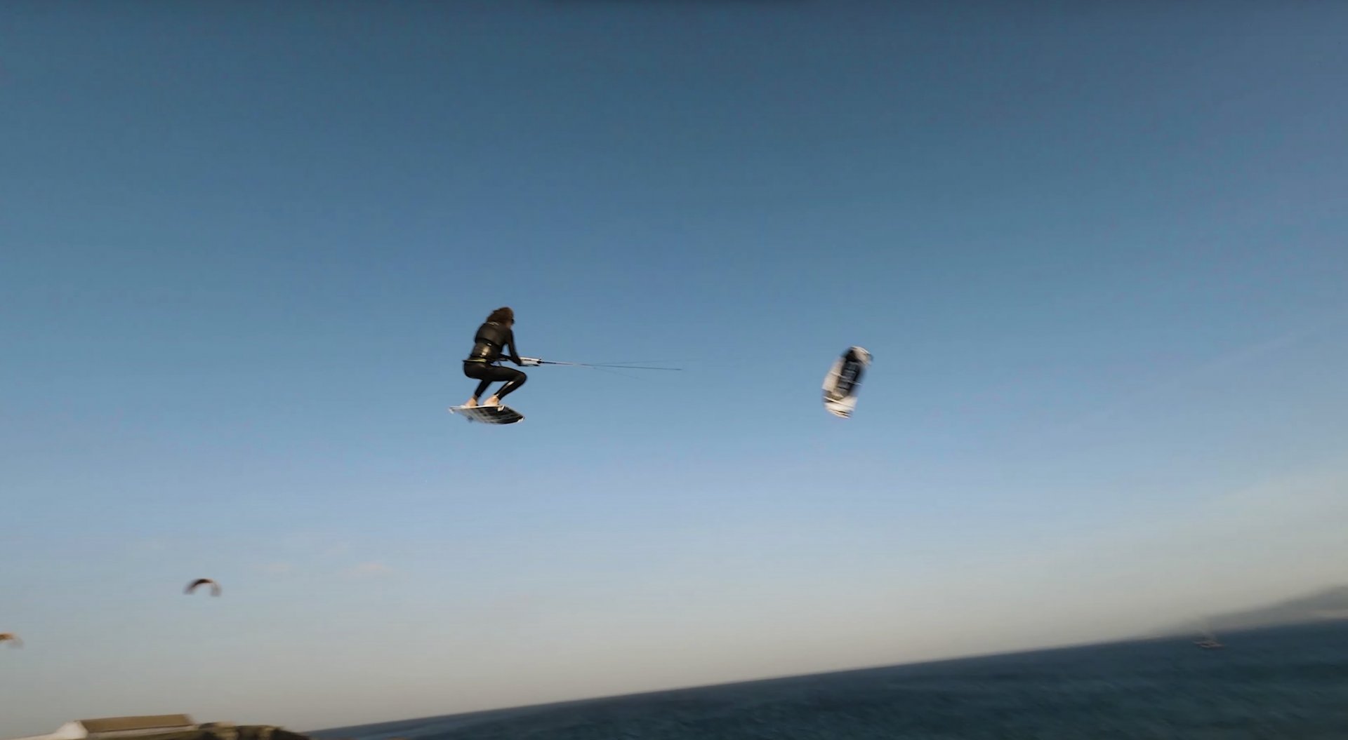Big Air Kitesurfing + FPV Racing Drone | Janek ft. Cola