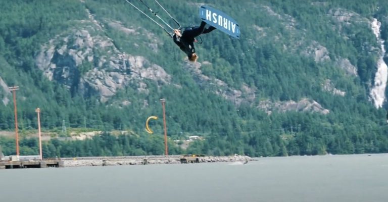 A day at my home spot! Squamish BC, Canada (Freestyle Kiteboarding)