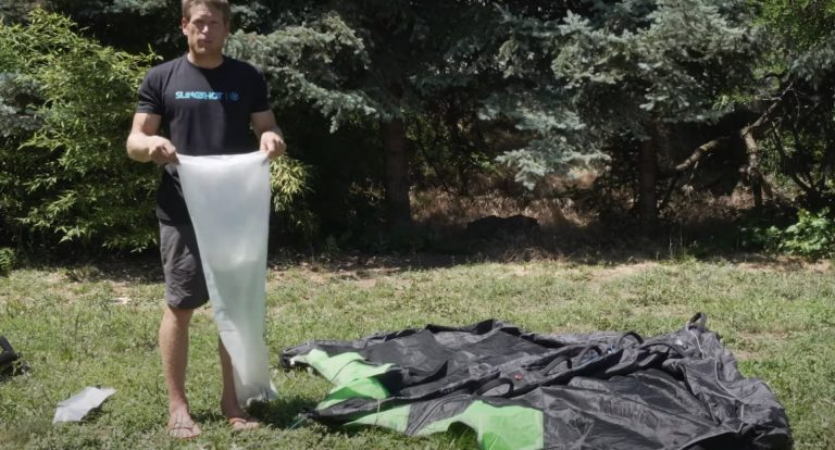 How to Replace your Leading Edge Bladder on your Wing Surfing Dart Wing