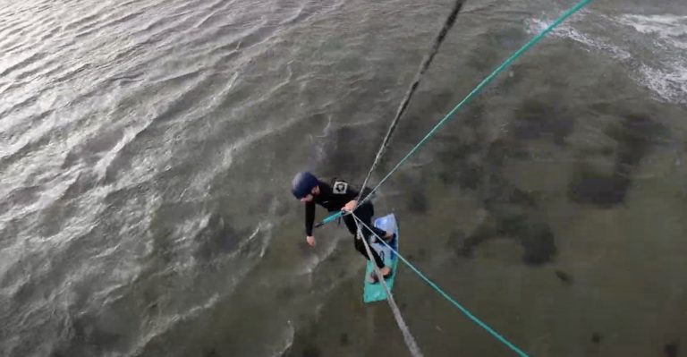 Linemount kite session