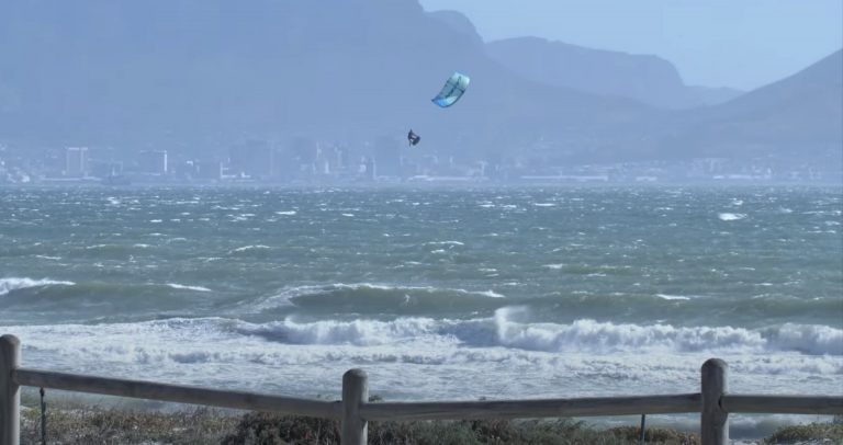 big air kite league final stop off the year, cape town