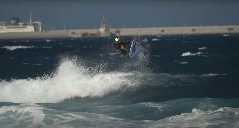 LORENZO CASATI----WINTER IN TENERIFE----STRAPLESS KITESURF