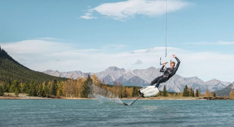 Best Video of 2021 [Nomination] - Kiteboarding in the Canadian Rockies // A Road Trip Movie