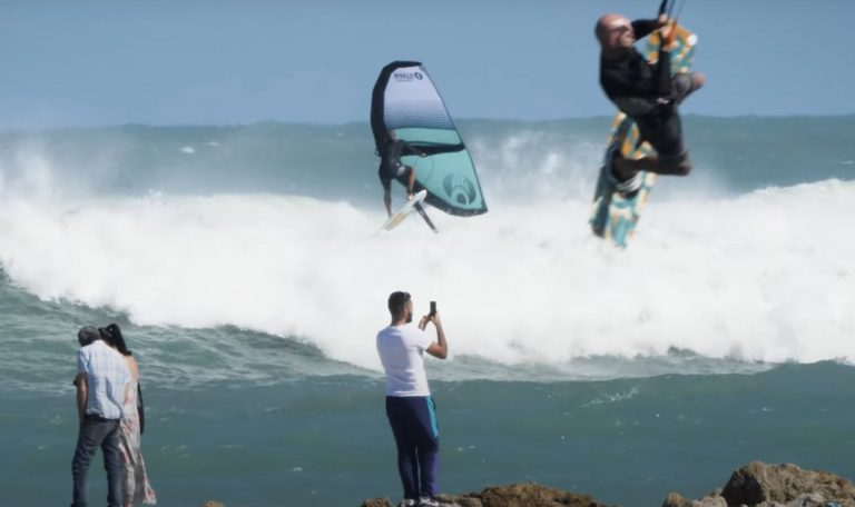 WING FOILING big waves in Fort Pierce, Florida