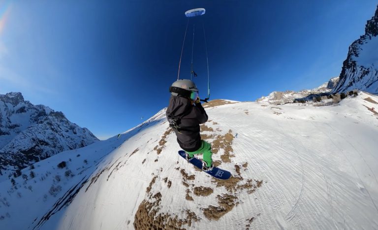 SnowKite 1st January 2022 GOPRO MAX