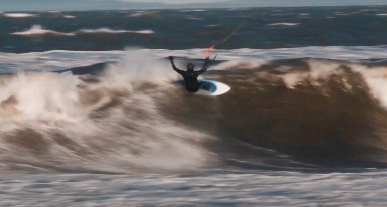 Swedish Winter Sessions on the F-ONE Bandit S3