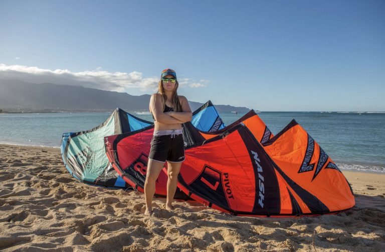 Michaela Pilkenton Joins Naish Kiteboarding