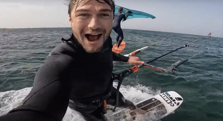 KITE OR WING??? - Court In The Act #FREERIDE Vlog