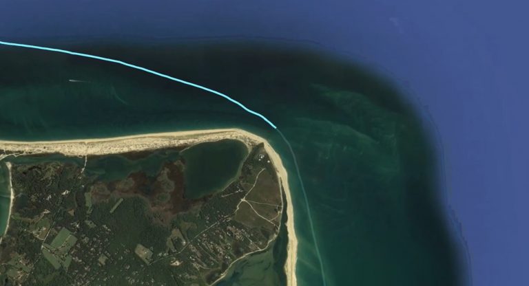 Circumnavigation Record of Martha's Vineyard