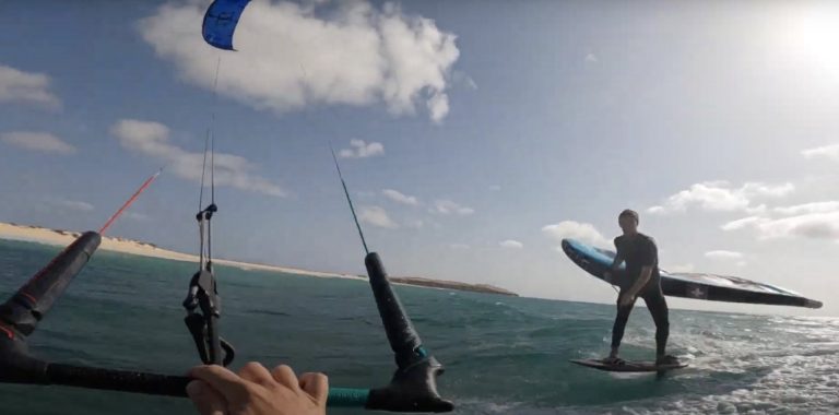 Cape Verde wing foiling