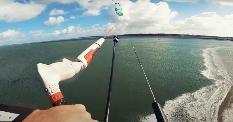 KITE LOOP LATE BACK ROLL!?! - Tricks of the Trade