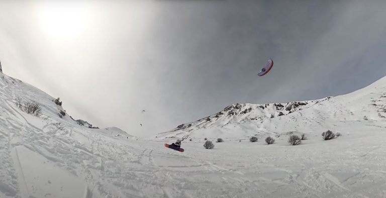 SNOW KITE CRASH 2022