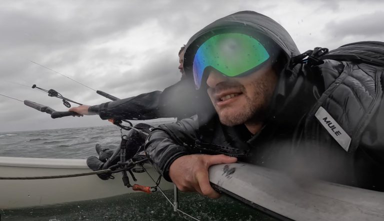 KITE BOAT STORM CHALLENGE!!! - Court In The Act Vlog