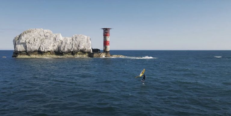 WING FOILING the NEEDLES, Isle of Wight - Court In The Act VLOG