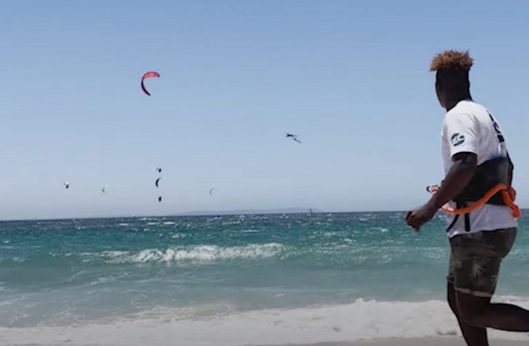 Hydrofoil taken to the next level, the training and the competition during GKA BIG AIR 2022 Tarifa