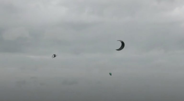 When conditions exceed the forecast you get a proper kiteloop session.
