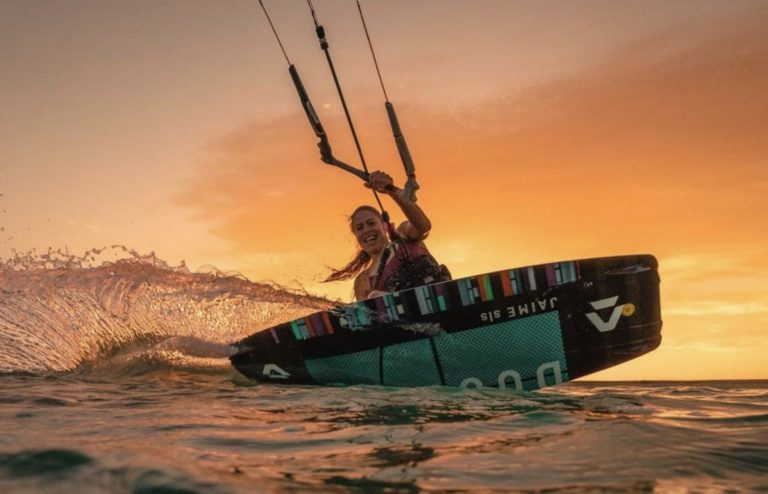 Epic kitesurf session!