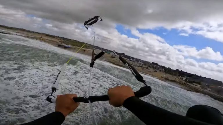 Going Crazy Fast With A Kiteboat To Mega Kiteloops In Denmark!