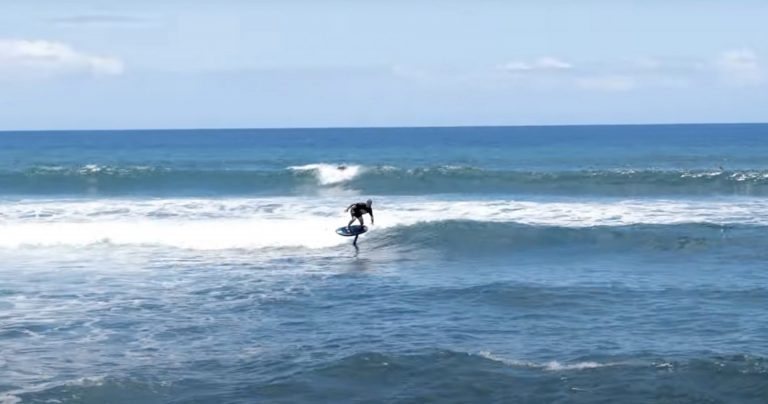 Zane Schweitzer featuring the Phazer Foilboard | Hydrofoiling Hawaii.