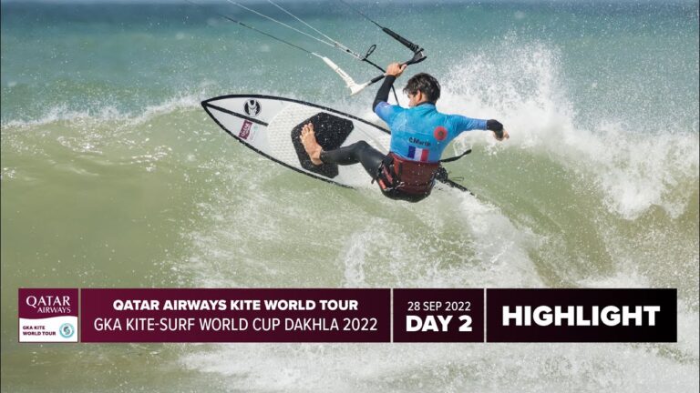Day Two Highlights | GKA Kite-Surf World Cup Dakhla 2022