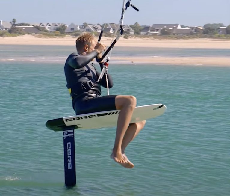 Sit Down, Relax and Enjoy the Ride // Kiteboarding Foil #shorts