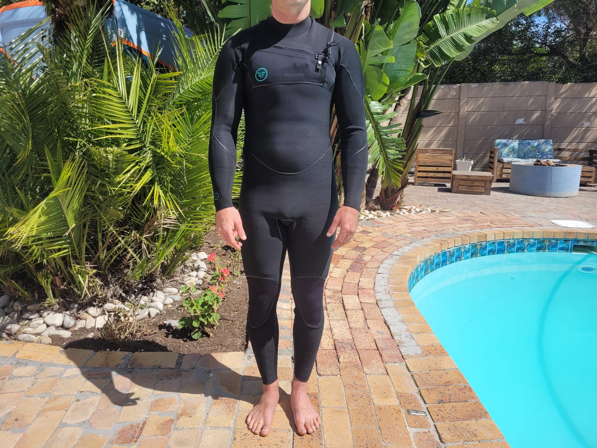 Hey guys so I finally got my first open cell wetsuit 5mm, I'm