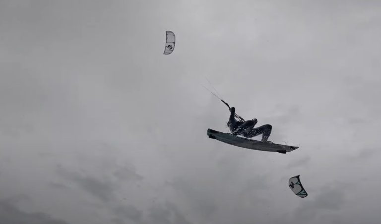 FREEZING DUTCH SESSION || SPACEX KITESURFING