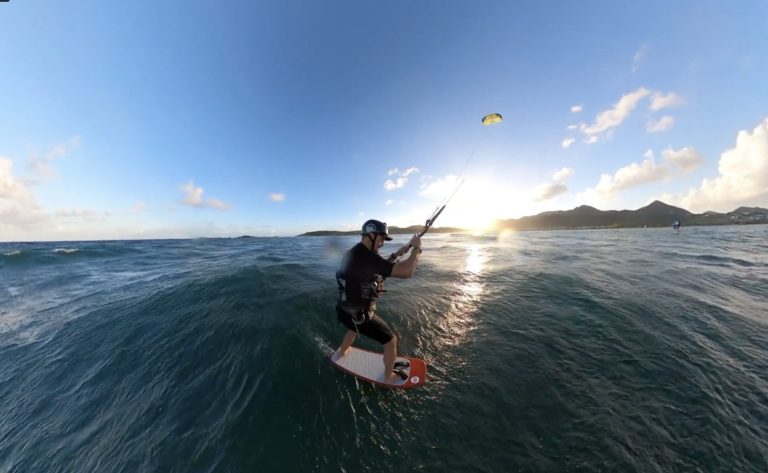 Test of the Flysurfer Hybrid....unlimited drift.