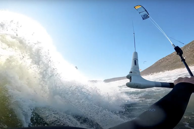 Gusty session on a FRESH 9m FX2!!