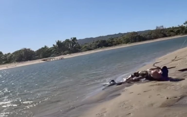 Near death kiteboarding accident!!! #shorts