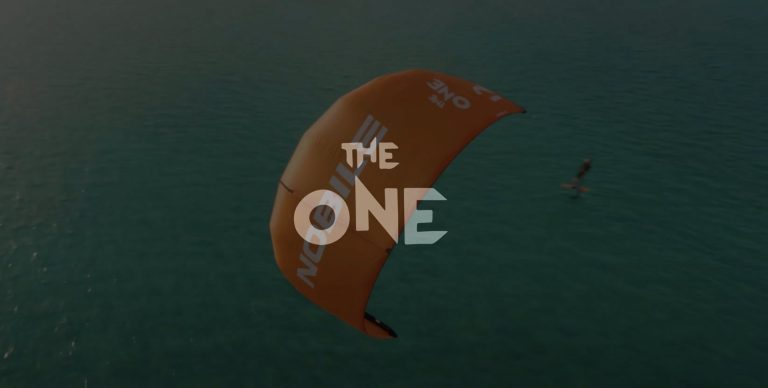 The One Orange on fire! Nobile Kiteboarding