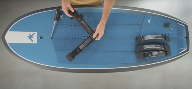How To Setup Foilboard Footstraps | Hydrofoiling.
