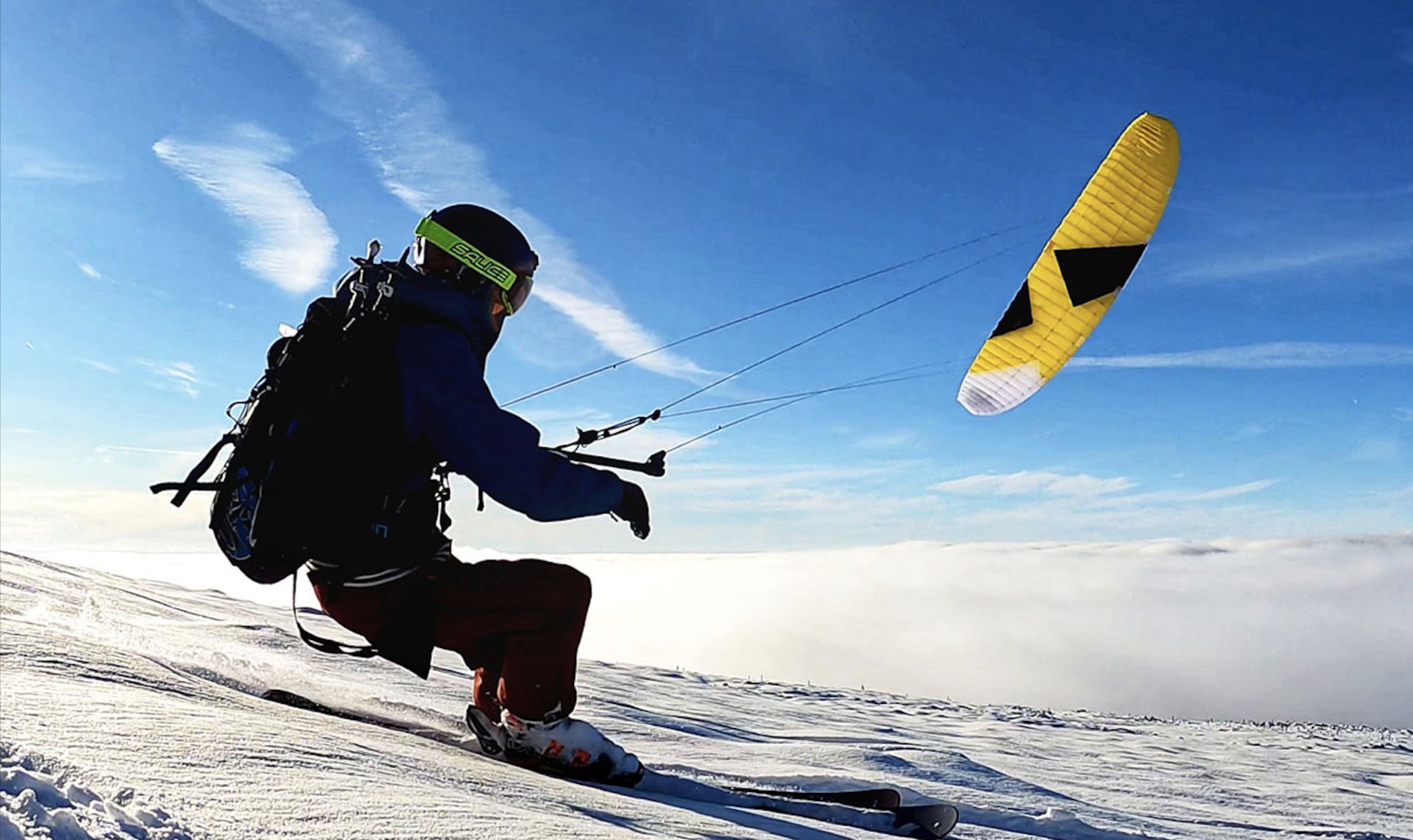 Gin Kiteboarding | Snowkite Season: Which Kite Should You Use