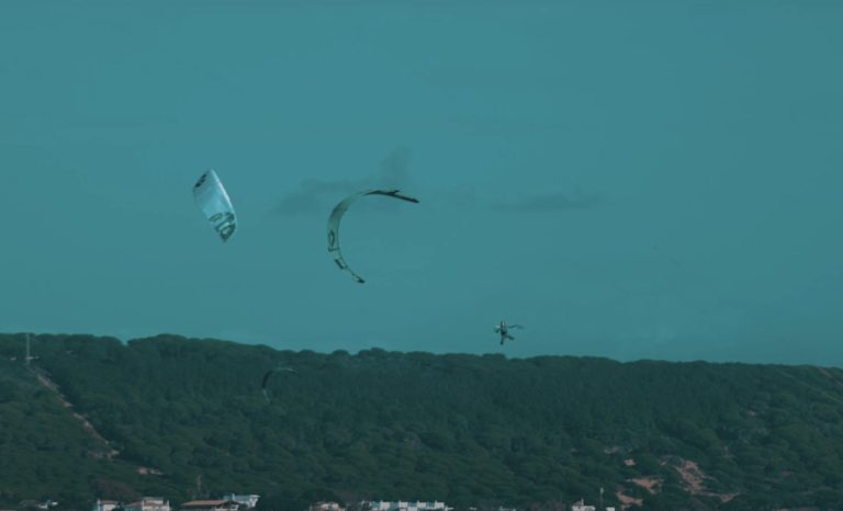 50 knots in Tarifa - Extreme BIG AIR kitesurfing