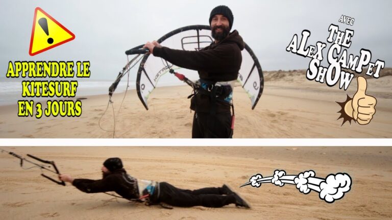 LEARN KITESURFING IN 3 DAYS | The Alex Campet Show
