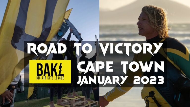 BAKL Cape Town road to (DOUBLE) victory for Cohan van Dijk  (40knots winds)