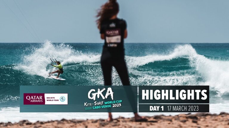 Day One Highlights | GKA Kite-Surf World Cup Cape Verde 2023