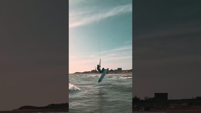 Ive never been kitesurfing in Italy before. Who would have thought, that I would learn this trick?