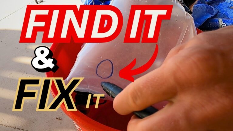 Your Kite is losing Air ? -Basic Kitesurf Repair